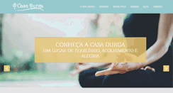 Desktop Screenshot of casadurga.com